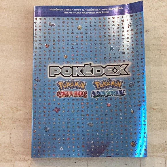 Pokemon Omega Ruby & Pokemon Alpha Sapphire Pokedex Official Strategy Guide Book - Picture 1 of 9